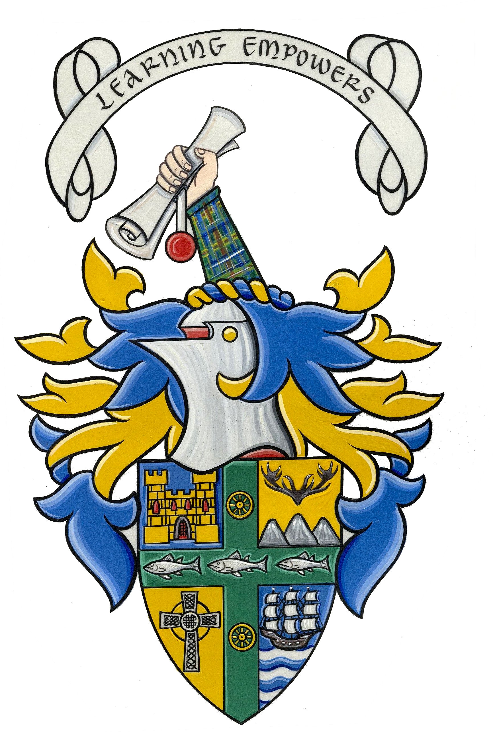 Malcolm Cleveland McInnis coat of arms