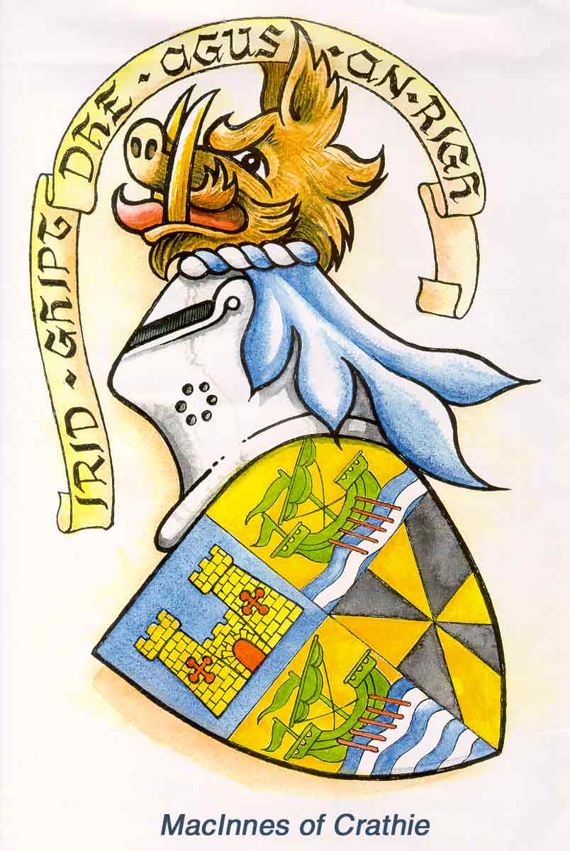 Crathie coat of arms