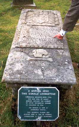 Livingstone grave