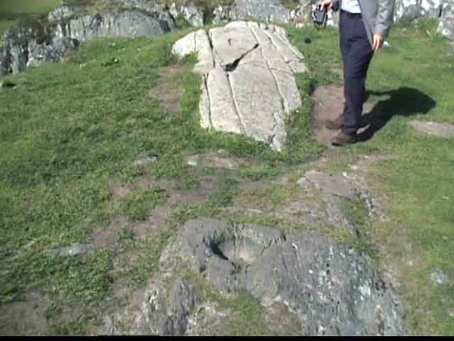 Dunadd coronation stone