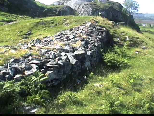 Dunadd lower wall