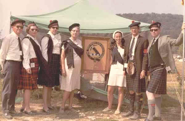 Clan MacInnes Society founding members.