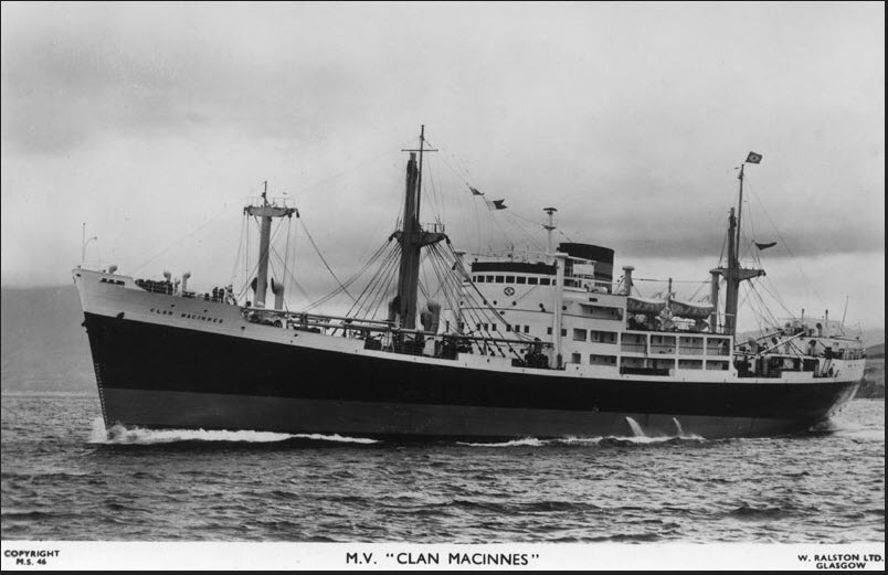 1952 MV MacInnes ship